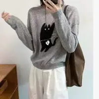 DEZI百搭热舞小猫女款时尚气质毛衣小衫LS96852088