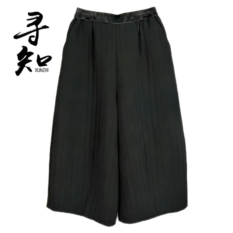 寻知·朱总原创设计XZK371J墨刃垂序棉裤小版型