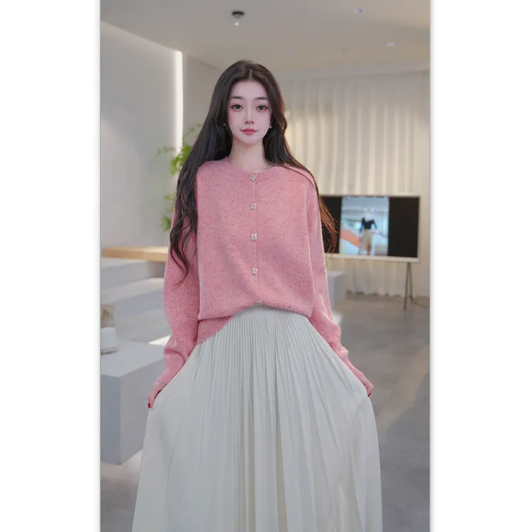 Basic House/百家好新款百搭减龄针织衫 B1405B53452