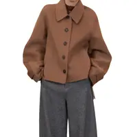 FLORA&AILEY【星线好物】小翻领双面呢外套F4411A0W722072