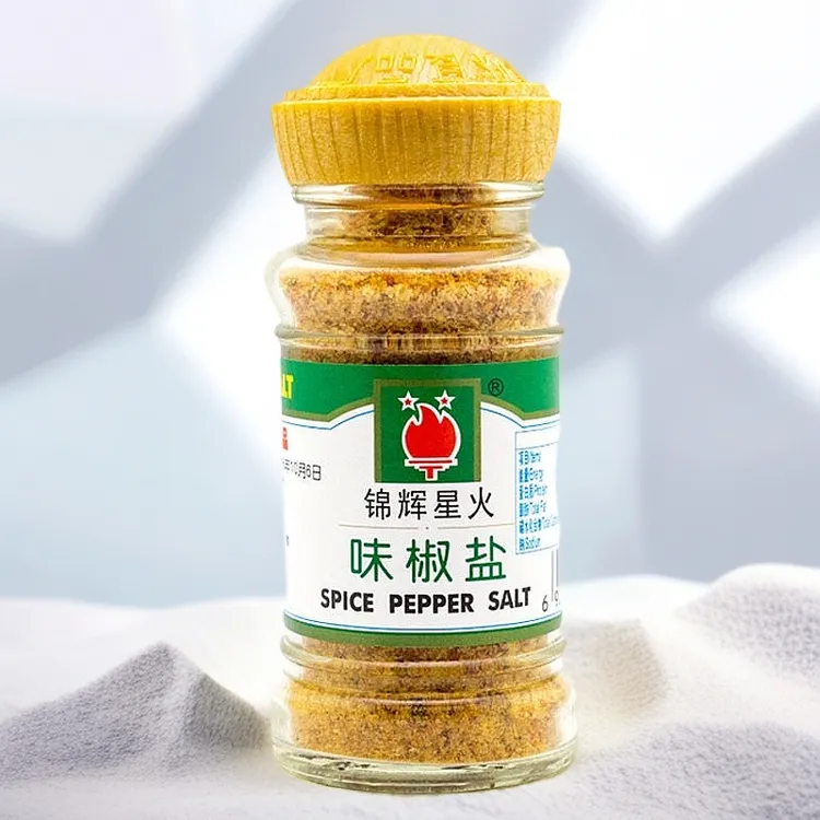 椒盐粉6瓶装正宗味椒盐粉45g家用西餐烧烤调料烤肉烤鱼调味粉