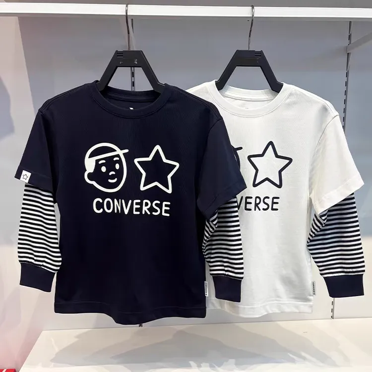 Converse匡威儿童装Noritake联名款舒适休闲套头长袖T恤CV2532150