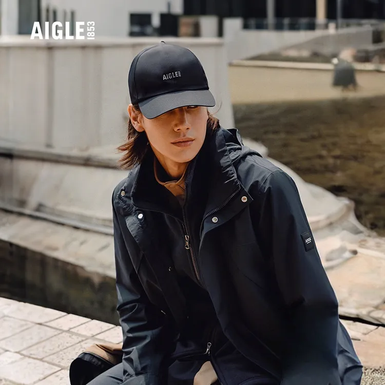 【25年新款夹克】AIGLE艾高GTX防风防雨透汽户外休闲时尚夹克男BO93