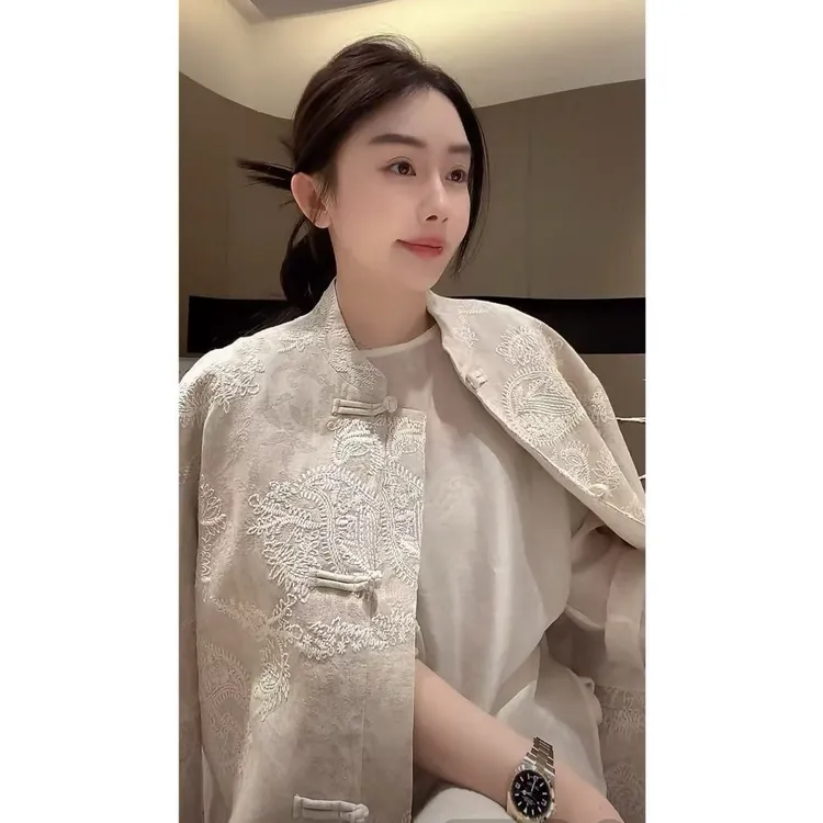 ZHUIMU.【杏花烟雨】国风新中式女装气质时尚重工刺绣外套ZM8196