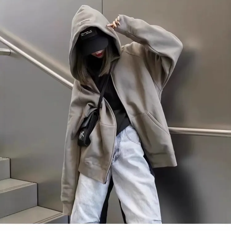 EssentlalsFOG复线SS20秋冬加绒宽松连帽拉链男女长袖卫衣上衣