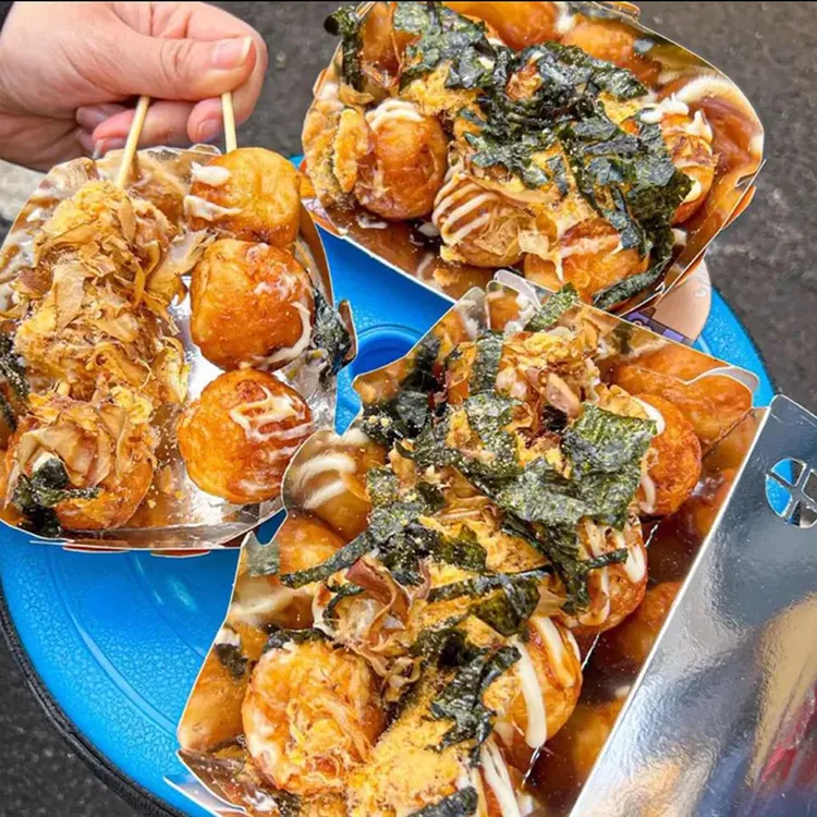 【油炸5分钟】章鱼丸海鲜丸子日式小吃加热即速食手工章鱼烧木鱼花