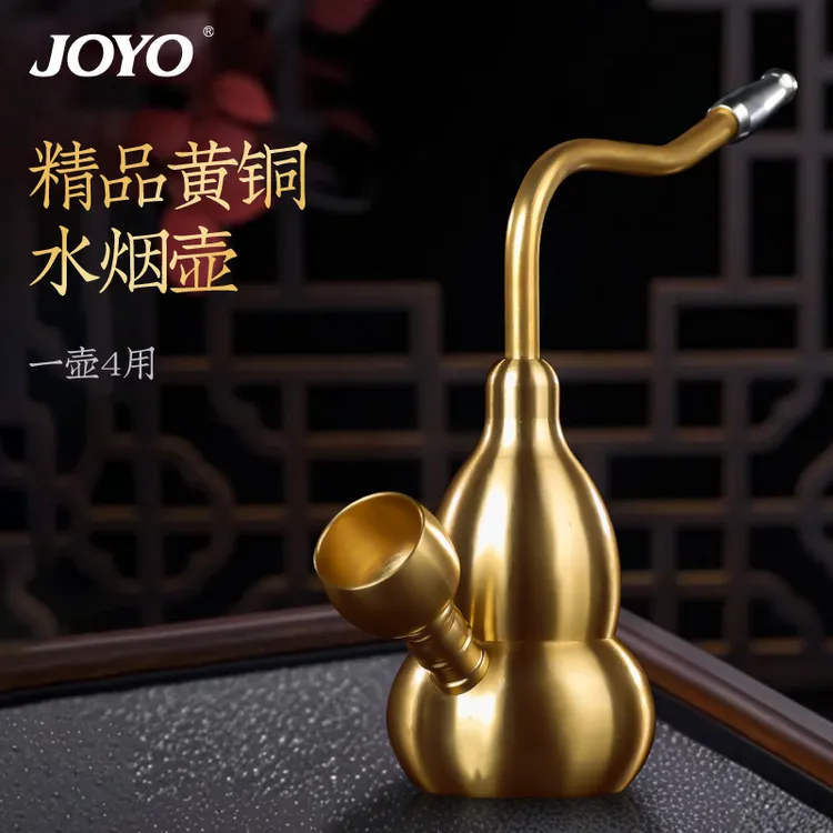 JOYO/诤友【可清洗可拆卸】纯黄铜烟嘴过滤器烟嘴高档便携式过滤嘴