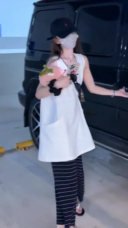 松弛感韩系套装女夏季无袖连衣裙韩风chic一整套新款宽松阔腿裤潮