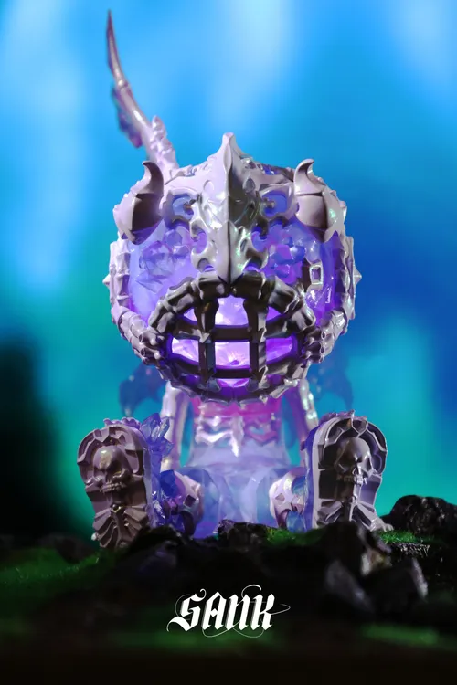 SANKTOYS藏克-眠-暗夜守护-夜光晶铠系列限定手办