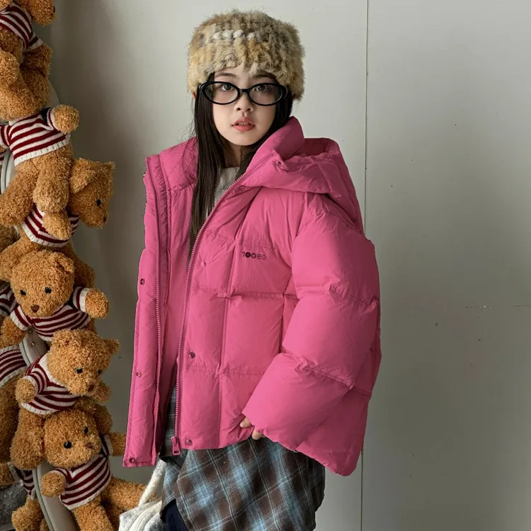 BXM2025男女童羽绒服短款中大童儿童冬装韩式百搭防水加厚外套