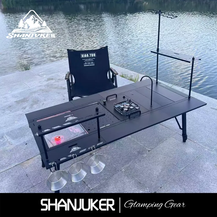 【旷野露营】ShanJuKer 4.5折叠桌（一单元炉）套装组合露营野炊IGT单元配件