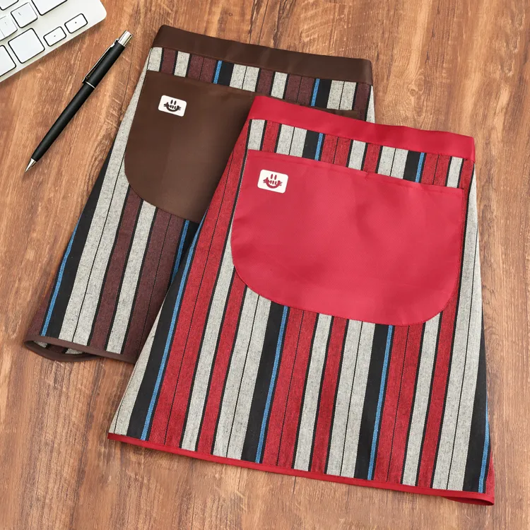 耐穿舒适围腰半身成人透气围裙家用干活罩衣厨房做饭可外穿工作服