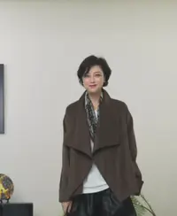 【U.M】磨毛利落微宽松气质外套显瘦气场