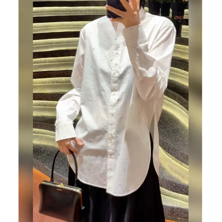 M essential亮钻衬衫