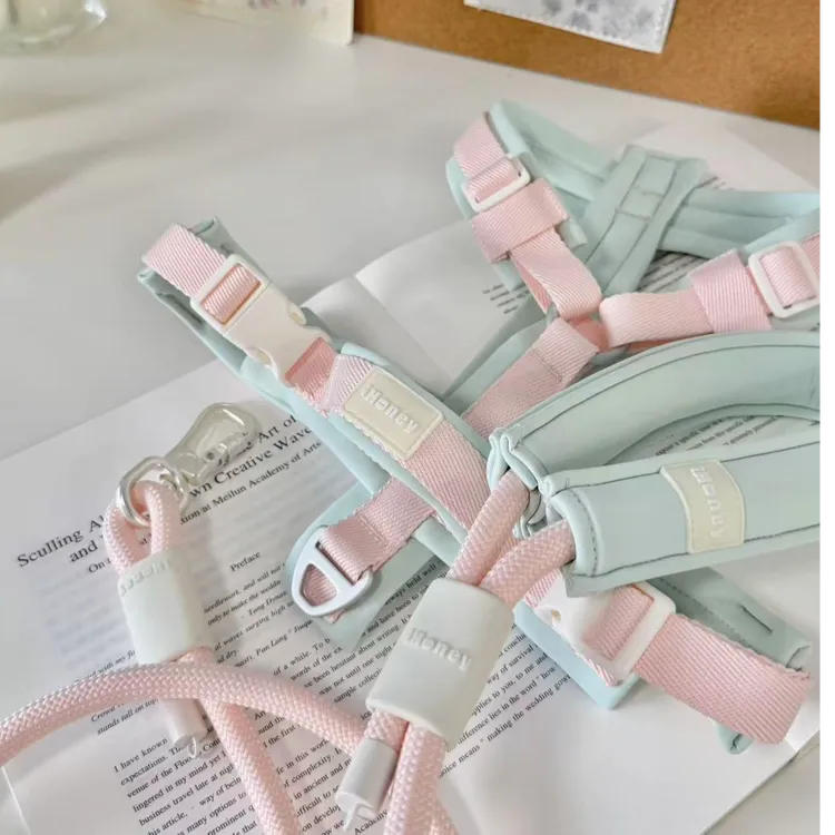 【ihoney】工学套装超轻感航空铝Y型体型工学胸背背带+单段牵引绳