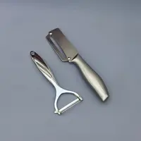 出德平口削皮刀横竖各一个居家日用套装【汤家限定】