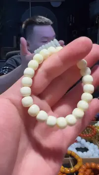 【闪购商品】蜜蜡手串未镶嵌9+瓷白蜡