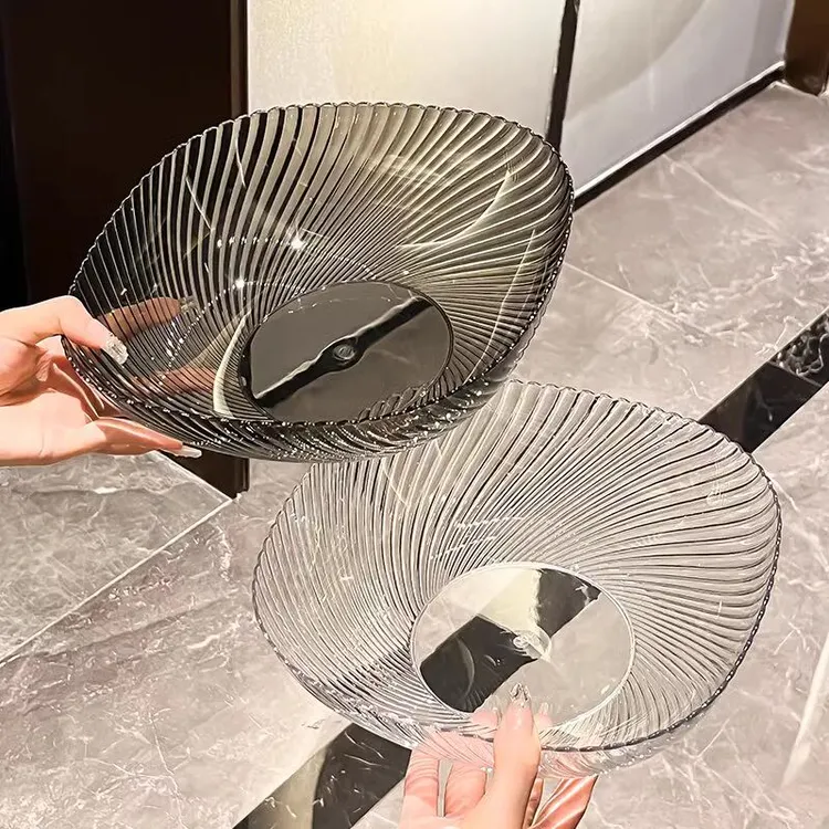 水果盘客厅家用茶几果盘高档前台糖果盘摆放零食盘