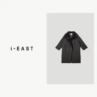 i-EAST 加勒比海岸~毛茸茸翻领中长款羽绒服外套-4D 24a115