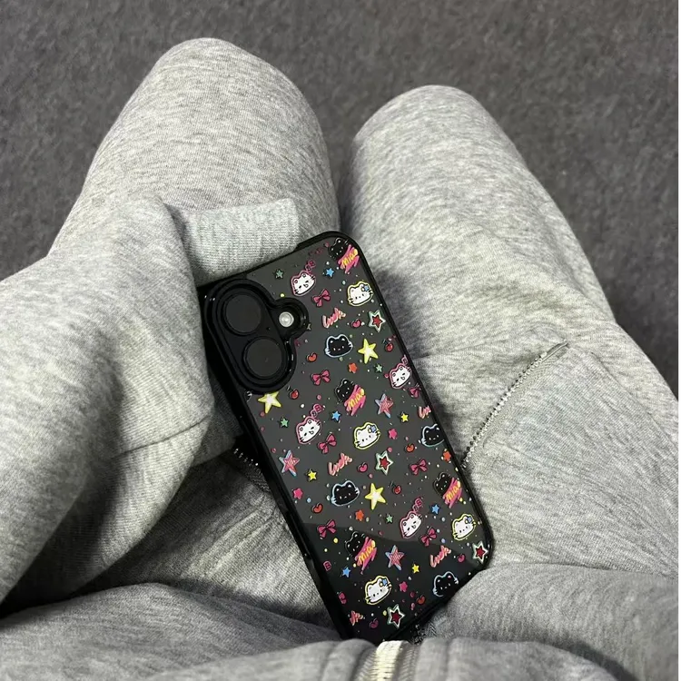 星星KT适用苹果15Pro手机壳13硅胶XSMax/xr/12女16/14p套