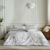 丽家平！宝缦丽本 裸感东帝兴定制60支天丝磨毛四件套软糯舒服床品