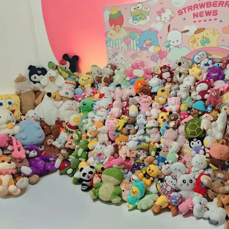 毛绒玩具称斤包邮