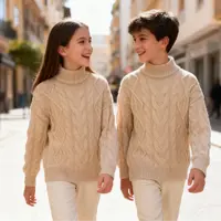 063高端专享秋冬款毛衣米色