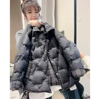 男童冬季双面穿加厚羽绒服新款中大童冬装翻领保暖外套XT822