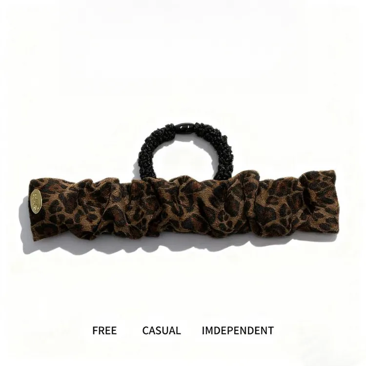 新款高弹力高级感丝绒皮筋发圈高马尾显发量不伤发发绳发圈百搭商品图