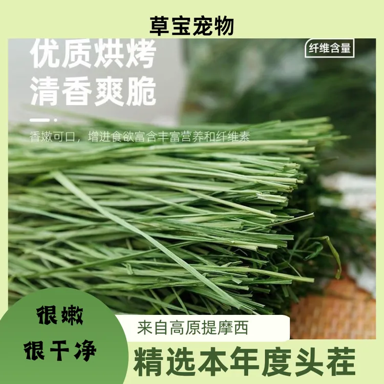 源头厂家精选优质兔粮烘干晒干粗纤维提摩西豚鼠幼兔草龙猫荷兰猪