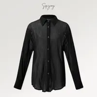 SIQIYOUNG【Maggie精选】光影故事-智性风褶皱肌理感衬衫