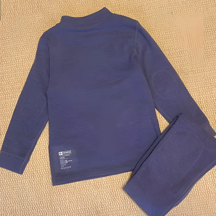 家居服套装保暖中性休闲半高领加绒女童套头长袖秋冬运动时尚