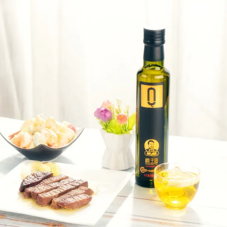 魏榛纯榛子食用油一级物理压榨纯250ml高油酸高VE榛子坚果植物油