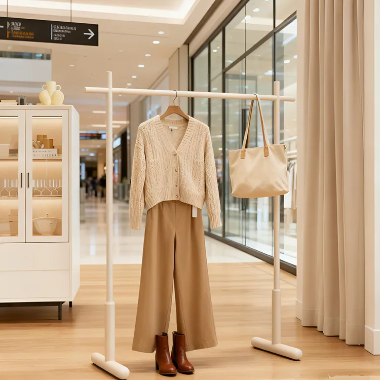 服装店挂衣架展示架加粗加长衣服专用落地衣架男女童装货架晾衣架