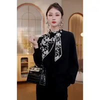 不加绒【CICI&GERTCOREL】 山间鹿鸣 假两件蕾丝套装GC251Z1002