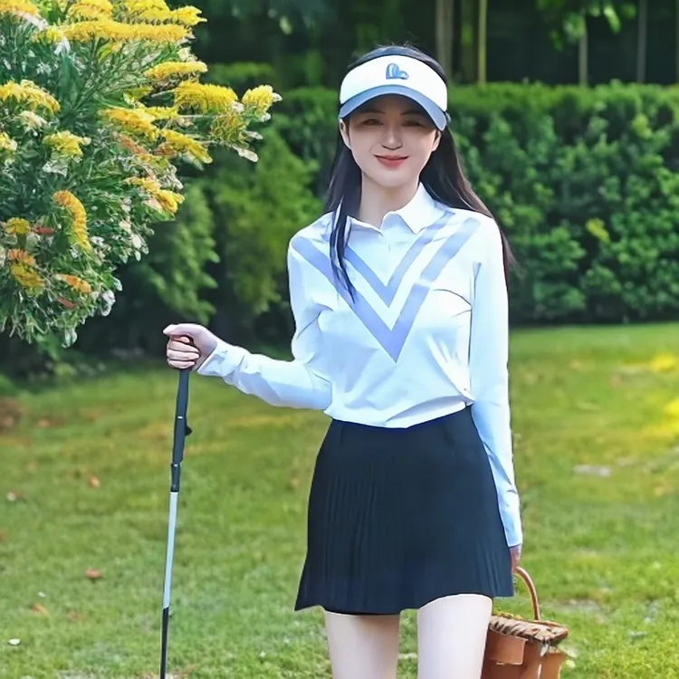 韩版2025最火高尔夫夏款套装