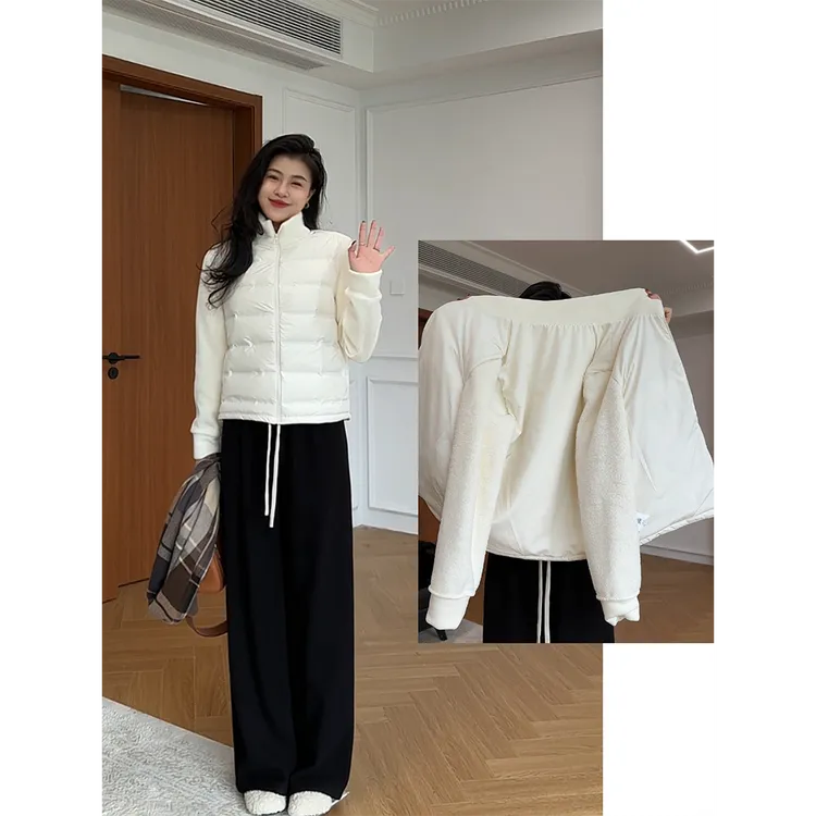 张阿星【北岛日记】轻暖羽绒服+加绒直筒裤W425X18489