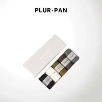 PLUR·PAN素色羊毛保暖抗菌防臭纯色中筒袜