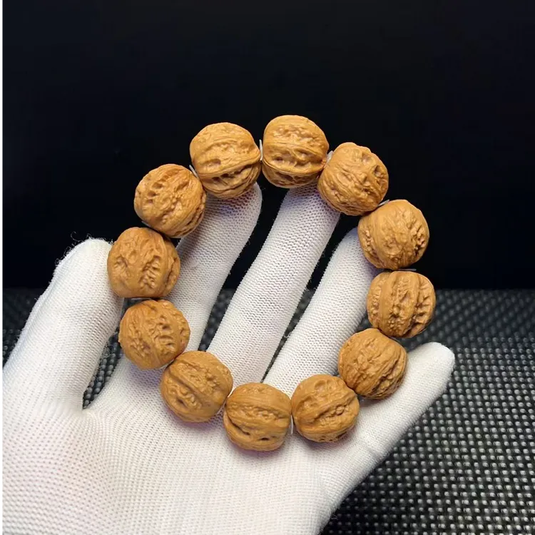 京八棱矮桩小核桃手串边22肚23高21