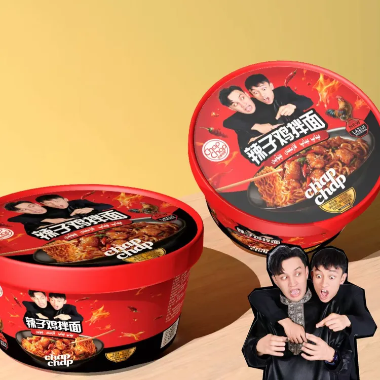 恰普恰普 chap-chap 辣子鸡拌面鲜辣炸酱免煮宿舍冲泡速食零食