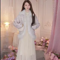 【蜜思仝专属】朝峰秋羽绒冬季女气质FJF5D605-6037Y