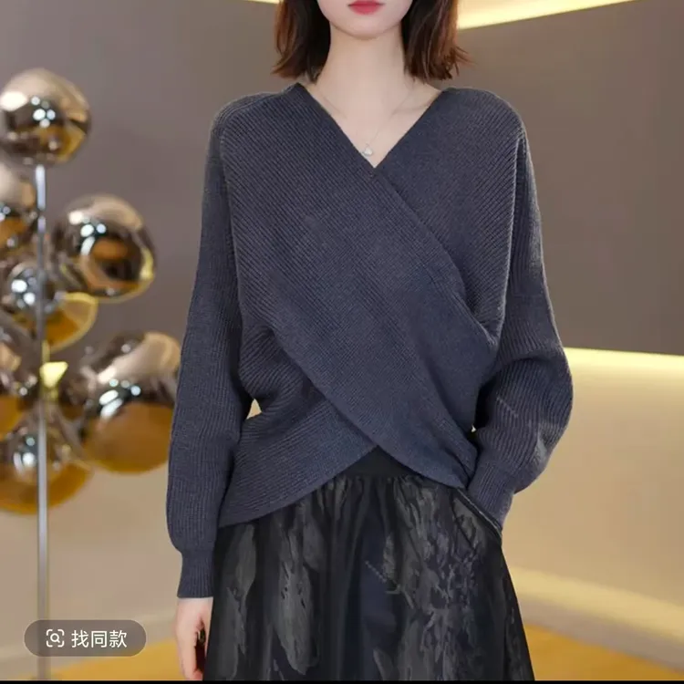 轻奢气质百搭毛衣女2025秋冬新款时尚内搭显瘦上衣