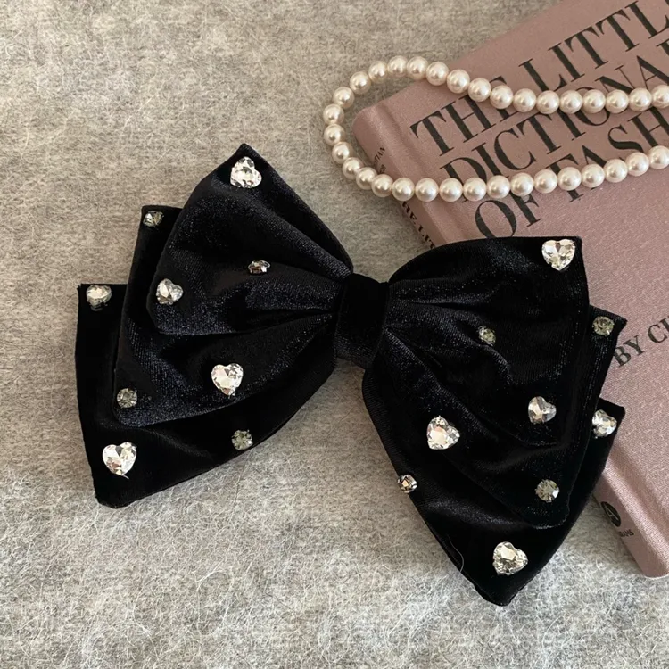 【珀小棉】少女风复古宫廷弹簧夹法式女发夹时尚头饰百搭气质