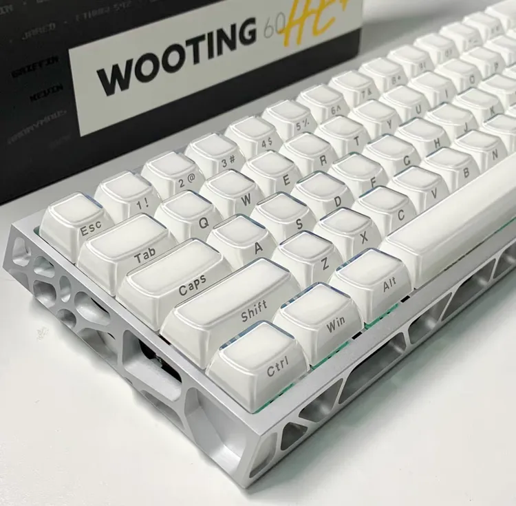 XVX官方正品水晶果冻键帽PC水晶侧刻113键配列OEM机械键盘键帽
