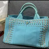 95新 Prada/普拉达 乱乱子中古/女士/手提包/24352