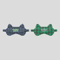 GOODBAI GOODEES 猫耳logo刺绣撞色松紧带眼罩