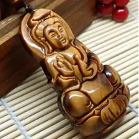 非金属珐琅吊坠 坤灵观音牌
