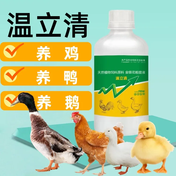 温立清畜牧特效添加剂鸽子鹌鹑家禽养殖用品养鸡饲料特效添加剂