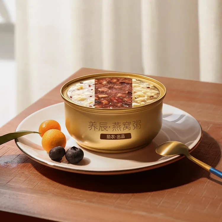 厚椰乳椰香燕窝粥早餐代餐即食羹孕妇宝妈美龄燕麦粥礼盒装送礼
