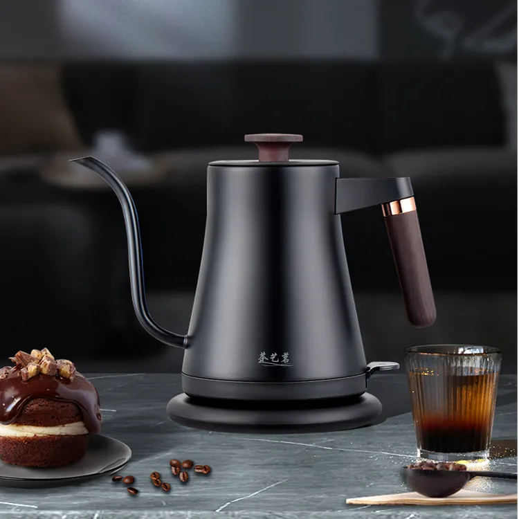 茶艺茗家用复古烧水壶小型长嘴壶细嘴电水壶茶壶
